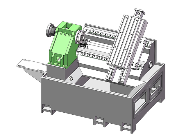 HTC500 Lit incontournable CNC Lathe